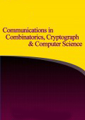 Communications in Combinatorics, Cryptography & Computer Science